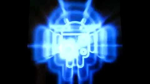 Android Gears Blue HTC Sensation Boot Animation