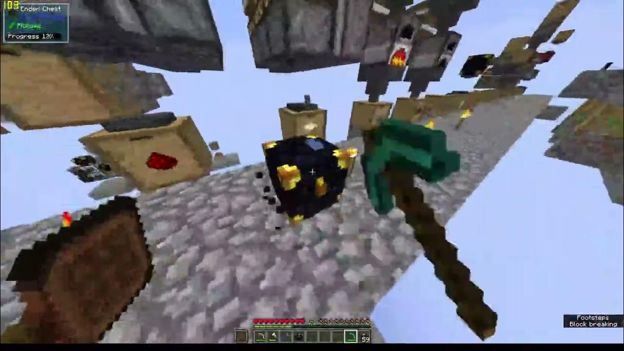 breaking an ender chest YouTube