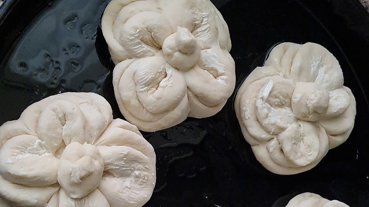 KÜÇÜK KÜÇÜK ÇİÇEK EKMEK YAPIMI #yemektarifleri #ekmek #recipes