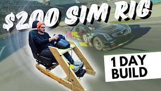 Building a DIY Sim Racing Rig for Under $200 (Cheap, Easy, & Fun) | Forza DIRT 2.0 F1