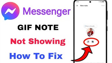 Fix Messenger GIF Note Option Not Showing Problem || Messenger GIF Note Feature Not Available