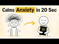 This 20- Second Trick Calms Anxiety Instantly (Bible & Brain Science)