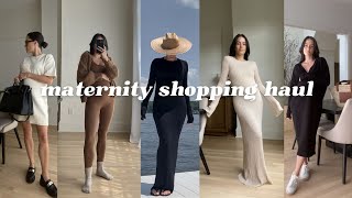 Shopping Haul and Try On | NonMaternity and Maternity Clothes for Pregnant Mamas