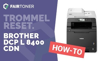 Anleitung: Brother DCP-L-8400 CDN Trommel Reset ✅🛠