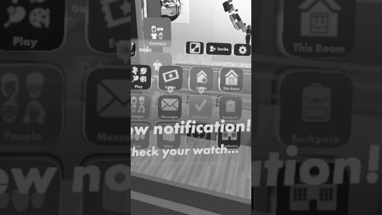 When your friend declines your invite in recroom