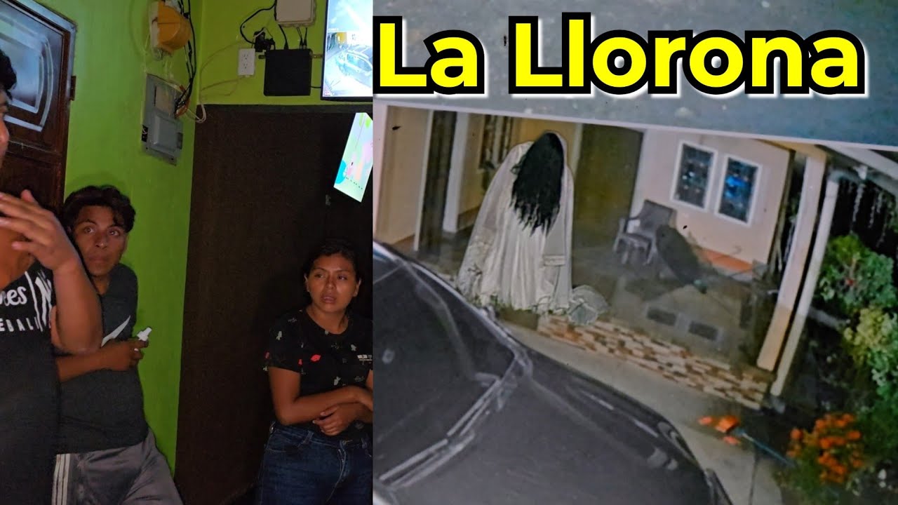 Termine De Revisar La Cámara Y Esto Capta Momento Exacto Donde La Llorona Desaparece