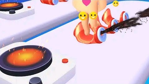 Crushy Fingers MAX LEVEL 🌈🌆 Gameplay All Levels Walkthrough iOS, Android New Game