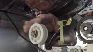 LG Dryer Repair – How to replace the Drum Support Roller