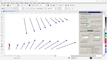CorelDRAW macro - Match Vectors - Demo 16