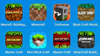 Mecraft Building, Craftsman, Block Craft World, Master Craft, Mini Block Craft, AtharCraft Building screenshot 5