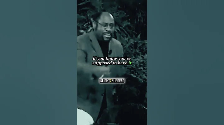 The Biggest Secret to a Breakthrough - Dr Myles Munroe