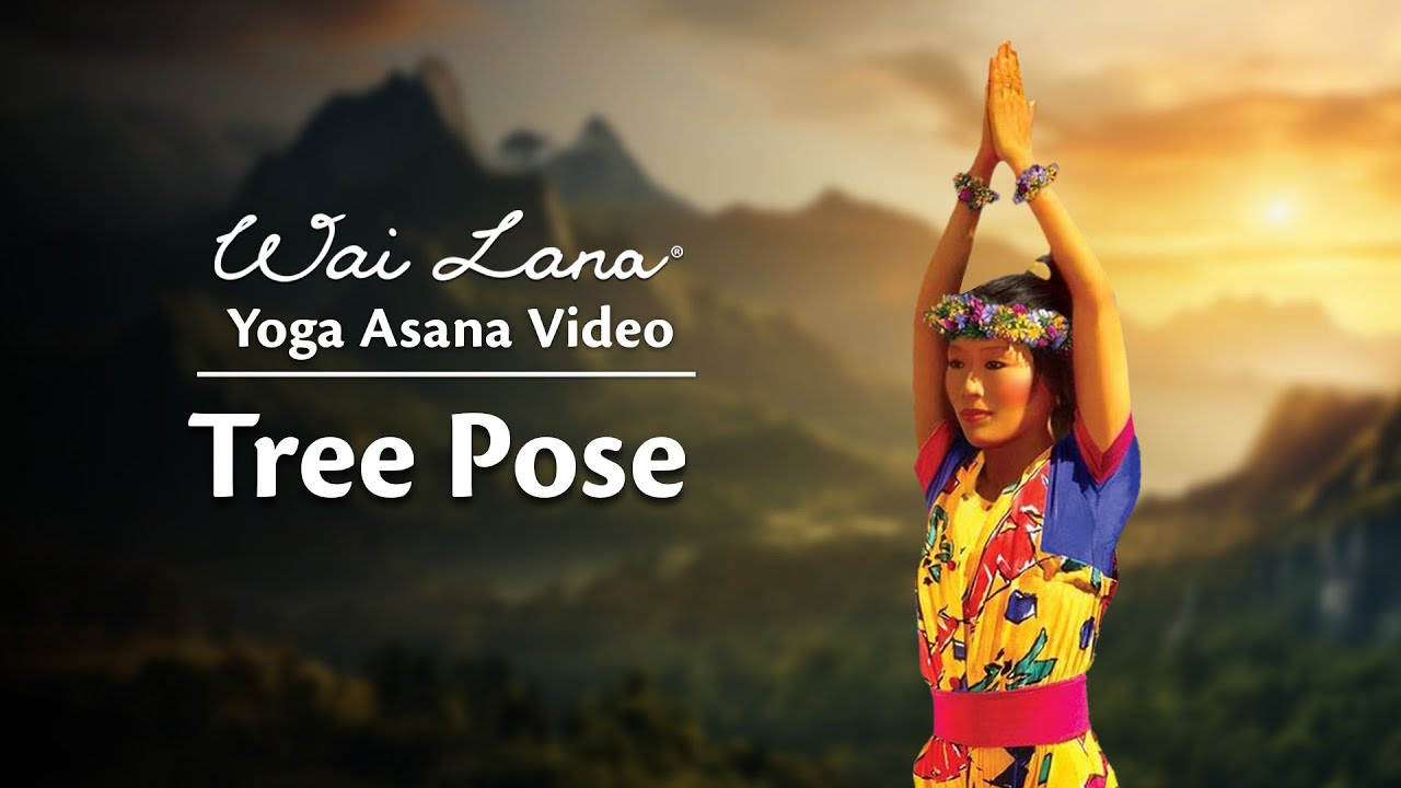 Learn the Simple & Effective Yoga Asana : Tree Pose by Wai Lana - YouTube