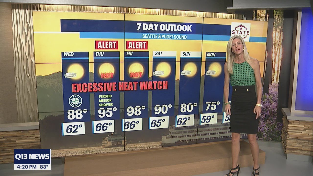 Second heat wave of this summer hits Washington