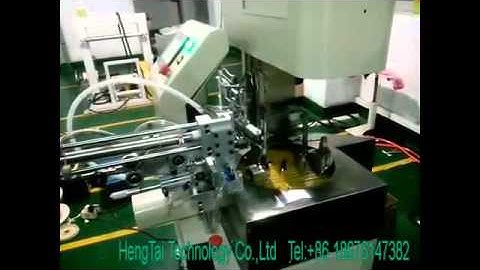 wire winding cutting & tie machine