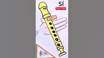 Como tocar "EYE OF THE TIGER"(SURVIVOR) NA FLAUTA DOCE | TUTORIAL COM ANIMAÇÃO