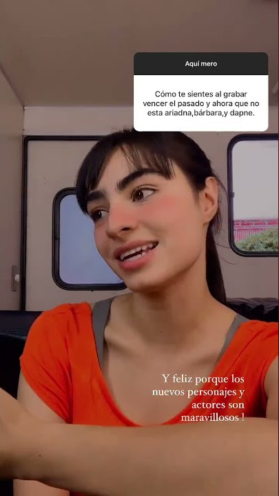 Valentina Buzzurro vía instagram story