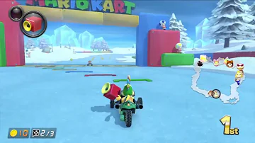 Mario Kart 8 Deluxe: Custom Track - SNES Vanilla Lake 1