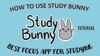 How to use Study Bunny App Tutorial English | Study Bunny Focus Timer | Free Study App For Students screenshot 3