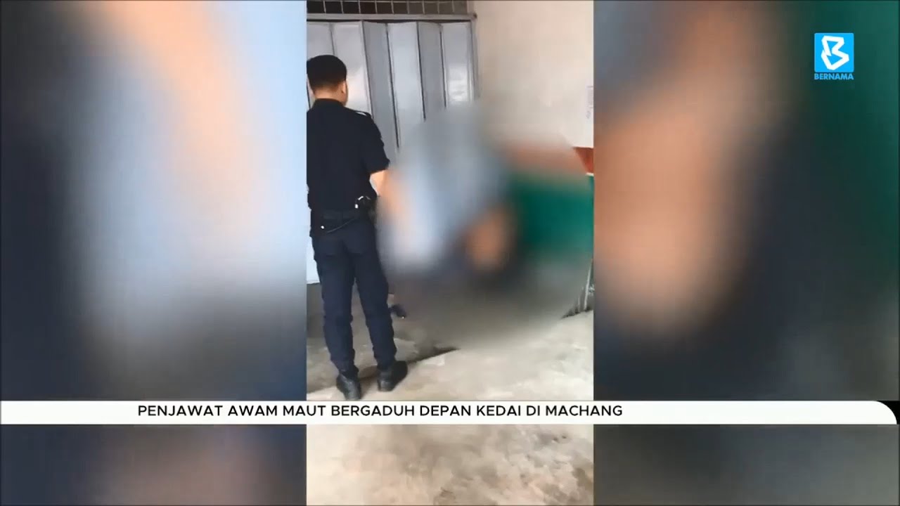 Penjawat awam maut bergaduh depan kedai di Machang