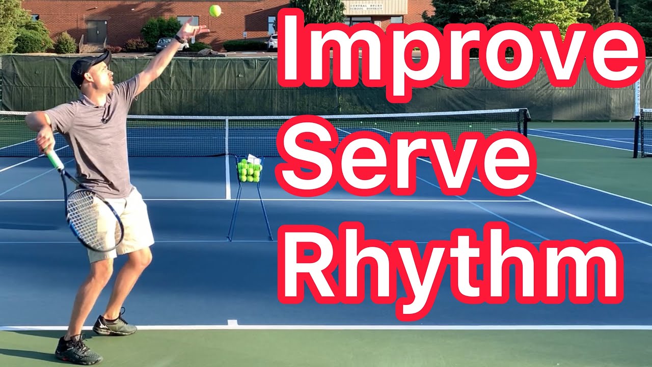 5 Drills For Better Serve Rhythm And Timing (Tennis Lesson) YouTube