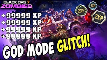 NEW *GOD MODE* GLITCH In Black Ops 7 Zombies! (Unlimited XP,  Mastery Camos)
