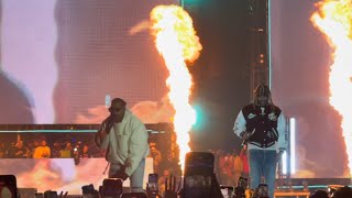Kanye West freestyles over F*ck Up Some Commas with Future (Live at Rolling Loud CA LA 12/12/21)