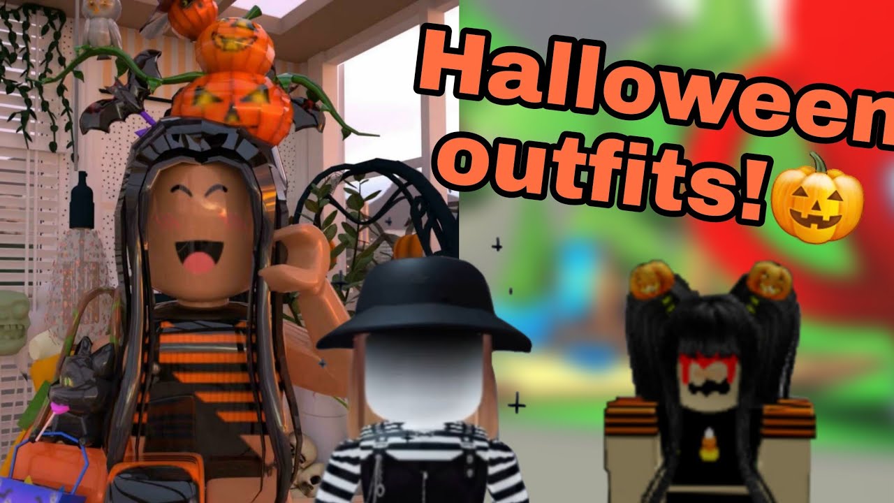 HALLOWEEN OUTFIT IDEAS IN ROBLOX/ ADOPT ME🎃 - YouTube