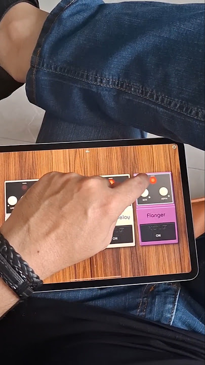 New version of effect pedals also for the Real Drum! #realdrum #drummer  #baterista #ios #android