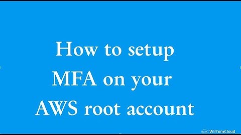 Secure Your AWS Root Account: Step-by-Step Guide to Setting Up MFA by Mfoome Ba