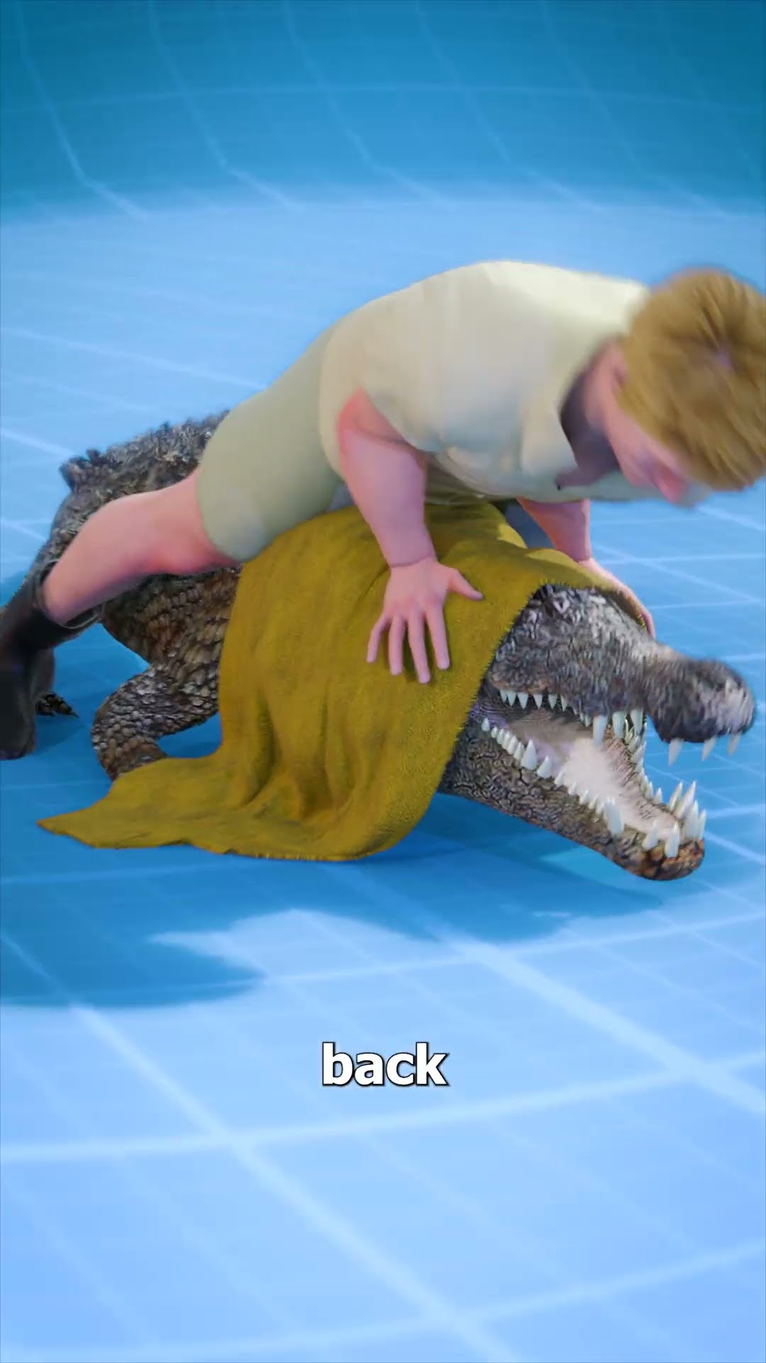 How To Wrestle An Alligator ?