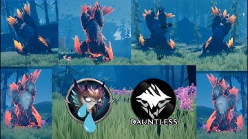 [Dauntless] Chain Blades party soloing , Moonreaver Shrike Heroic+ (mobility/speed build)