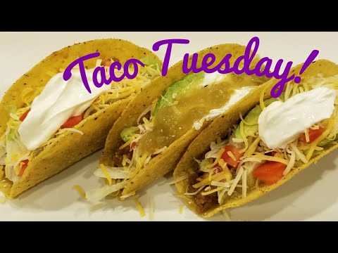 Taco Tuesday! How to Make Instant Pot (Pressure Cooker) Tacos made w/ FROZEN ground beef! (056)