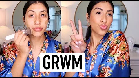 GRWM: NATURAL EVERYDAY MAKEUP ROUTINE *FIRST VIDEO*