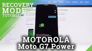 How to Enter / Use Recovery Mode in MOTOROLA Moto G7 Power – Turn Off Recovery Mode