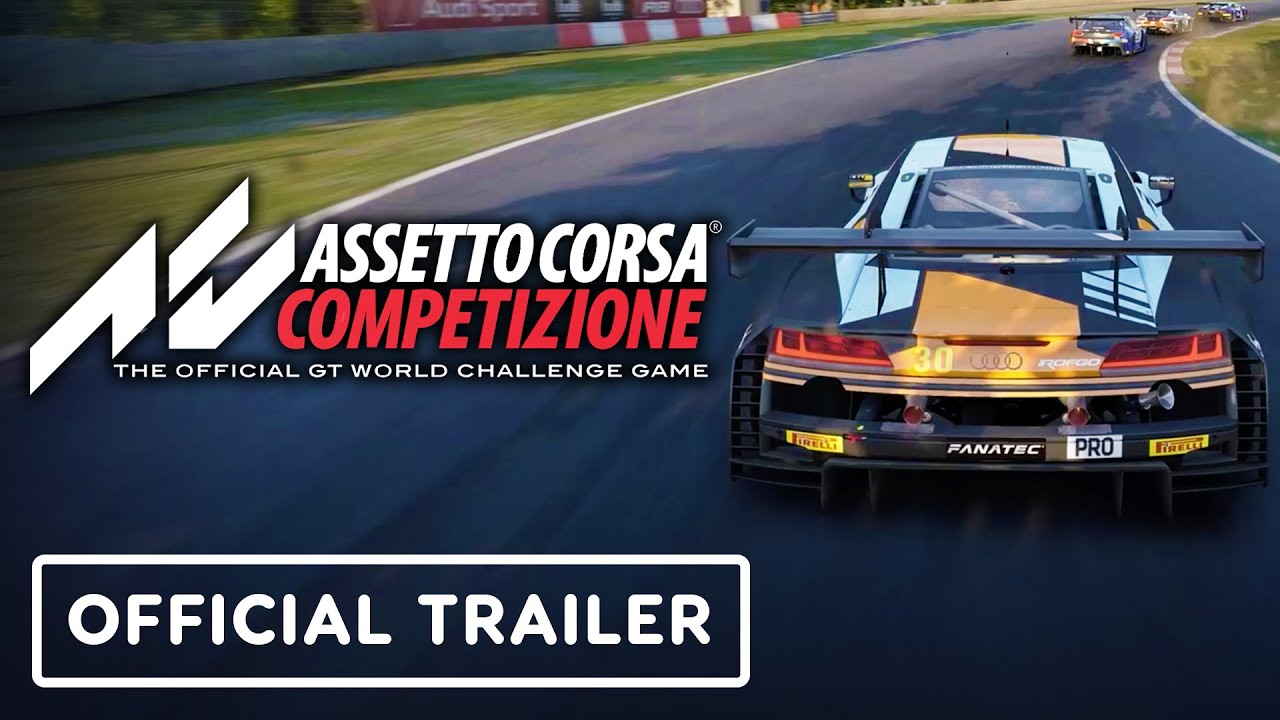 Assetto Corsa Competizione - Release Date Announcement Trailer