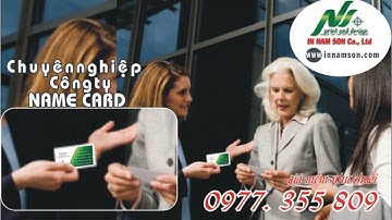 In offset card visit giá rẻ tại An Phú Thuận An Bình Dương