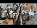 TATTOOS I GOT IN 2021 // *finally* finishing some BIG projects