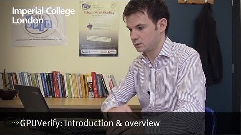 GPUVerify: Introduction and overview