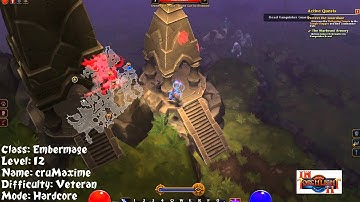 Torchlight II  Embermage HARDCORE Playthrough - Veteran #0006