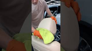 BMW X3 после пожара - кузовной ремонт и химчистка салона