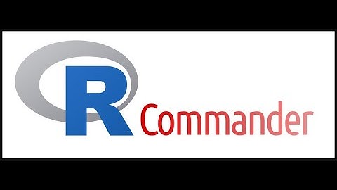 Tutorial RCommander con ejemplo de aplicación