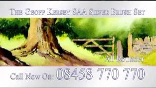The Geoff Kersey SAA Silver Brush Set (GKBS1)