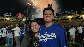 Son-in-law first Dodger game. #dodgers #losangeles by Veronica Alvarez 63 views 1 month ago 3 minutes, 45 seconds