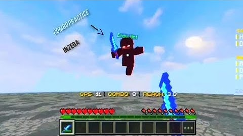 How To Combo Practice In PvP mcpe 