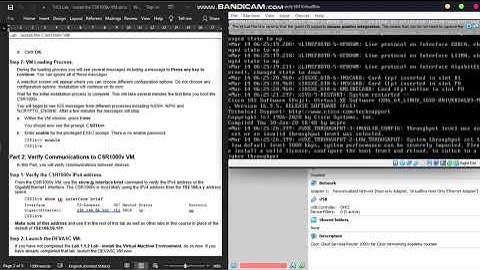 7.0.3 Lab - Install The Csr1000v Vm