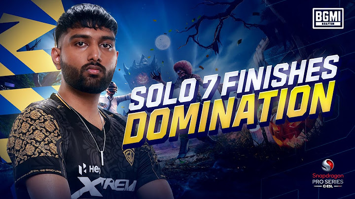 SOLO 7 FINISHES DOMINATION | IGL PUNKK | BGMI!