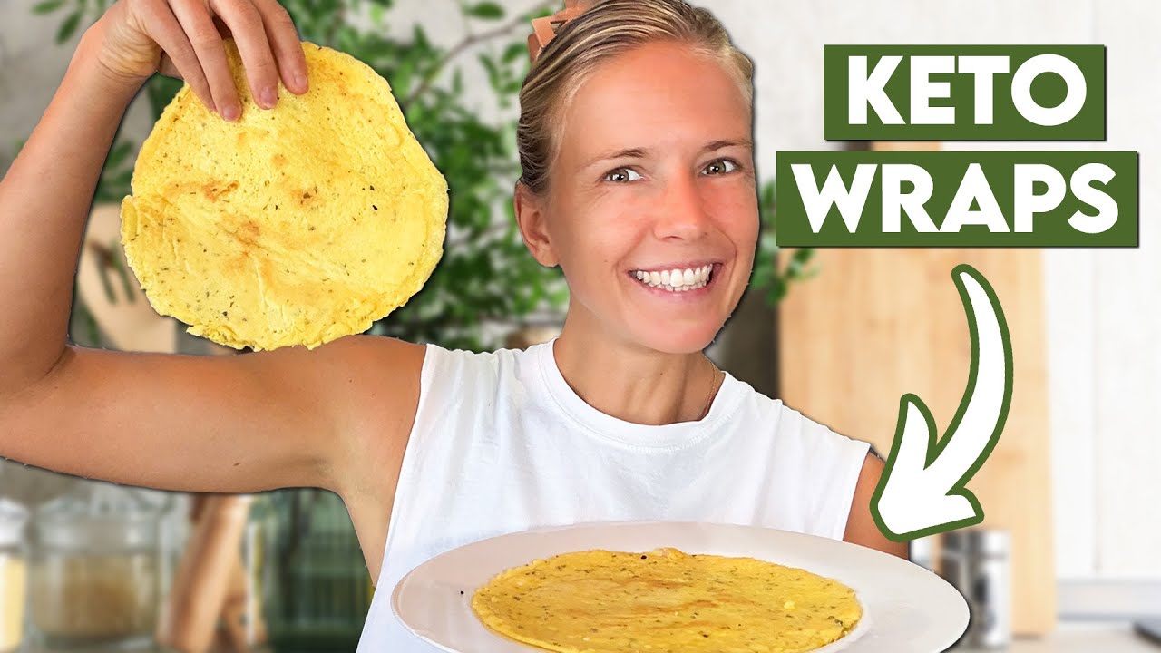 Der BESTE Keto-Wrap (Nur 4 Zutaten & super lecker!)