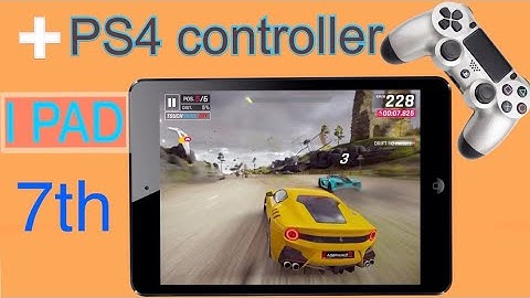ASPHALT 9 LEGENDS ON IPAD 7th | ASPHALT 9 Gameplay using ps4 controller