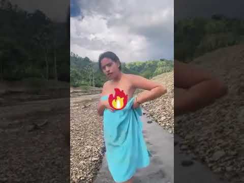 GIRL CHANGING CLOTHES OUTDOOR | Live Cam | DESI Girl Out Door Bathing