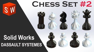 Design Chess Set in SolidWorks 2023 (Part-2)